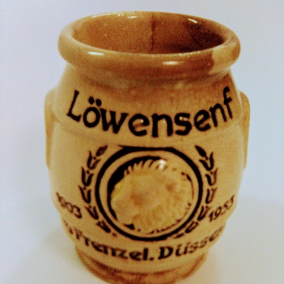 Lowensenf | Kitchen | Vtg53 Lowensenf Mustard Pot Germany 3 L X 25 W ...